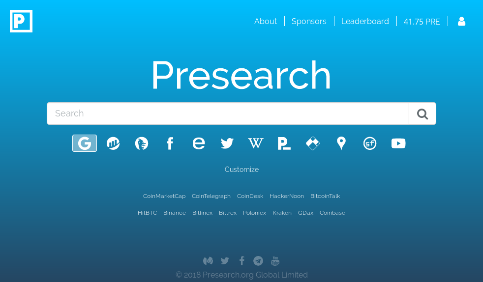 Presearch