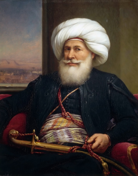 Auguste Couder - Portrait of Mehemet Ali, Viceroy of Egypt 1841 a.jpg