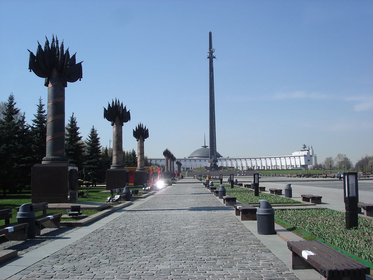 Парк Победы на Поклонной горе Москва