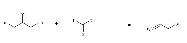 Ni h2o реакция. Синтез глицерина из аллилового спирта.