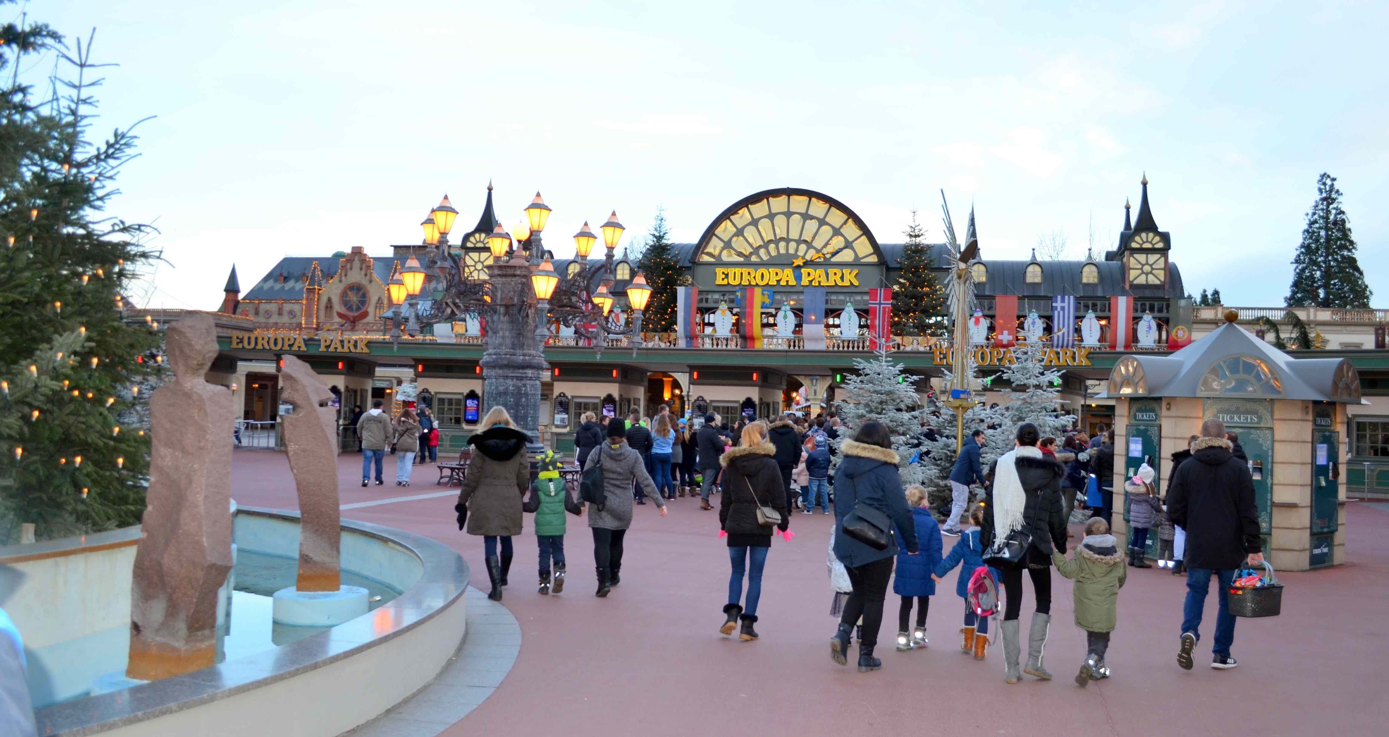 Europa Park Germany зима