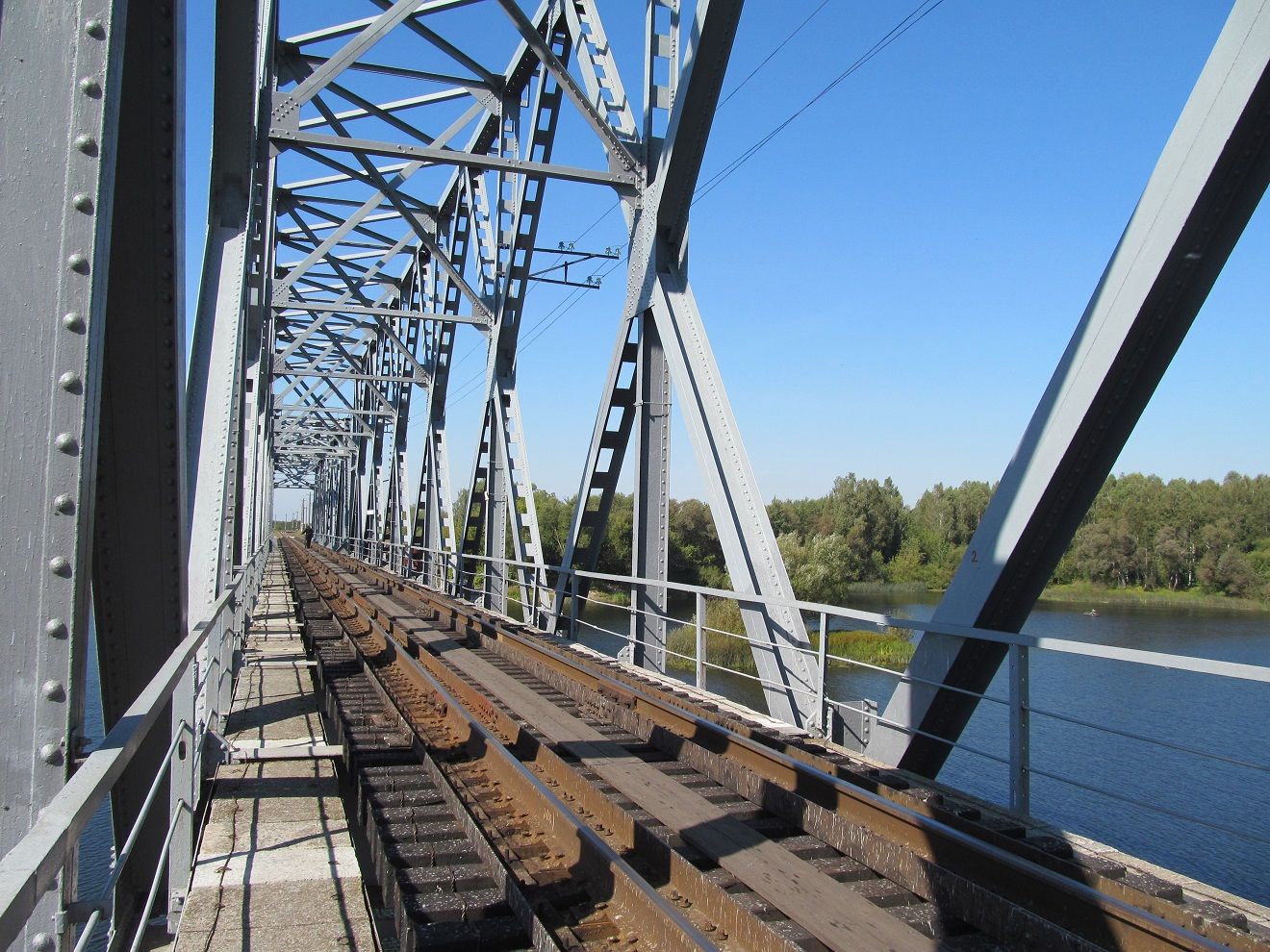 Семилуки Железнодорожный мост